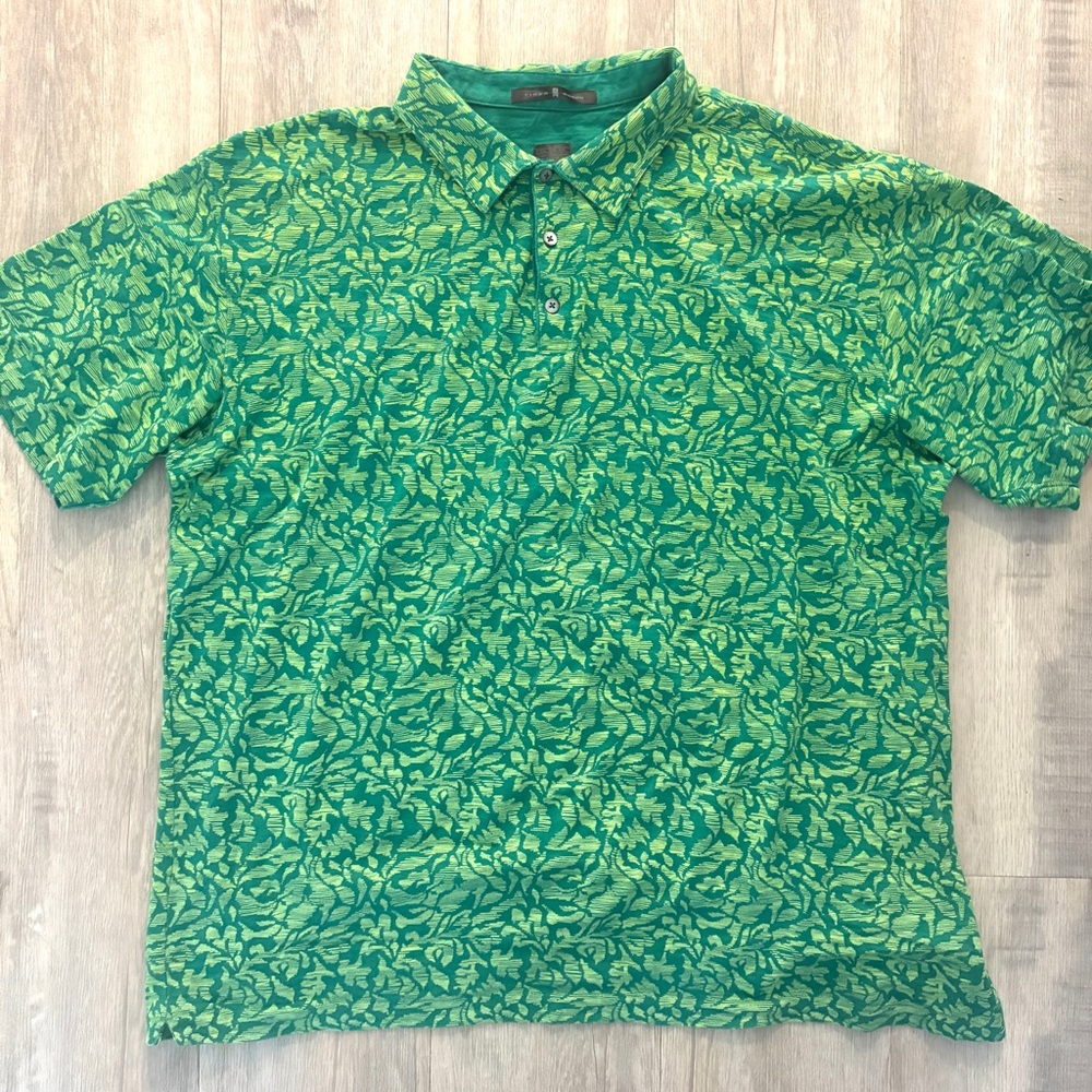 Vintage Y2K Nike Tiger Woods Golf Polo XXL